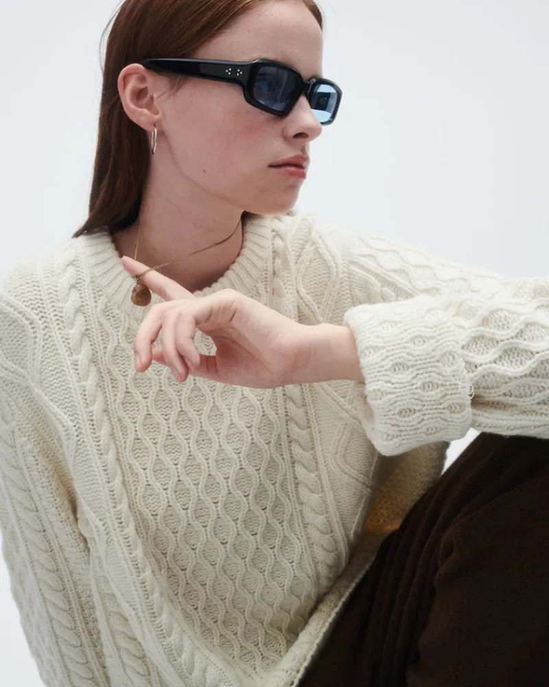 Women Guest In Residenc Tops & Sweaters | Tops & Sweaters>Allday Cable Crew