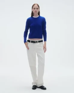 Women Guest In Residenc Tops & Sweaters>Cable Shrunken Crew
