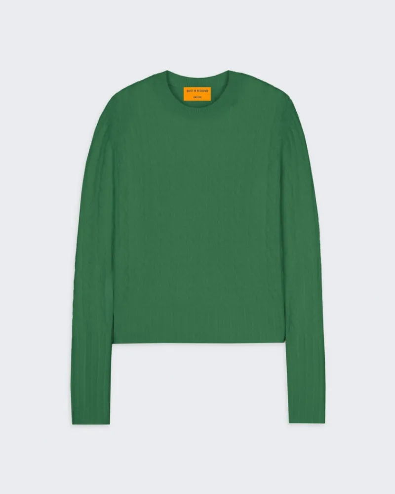 Women Guest In Residenc Tops & Sweaters>Cable Shrunken Crew