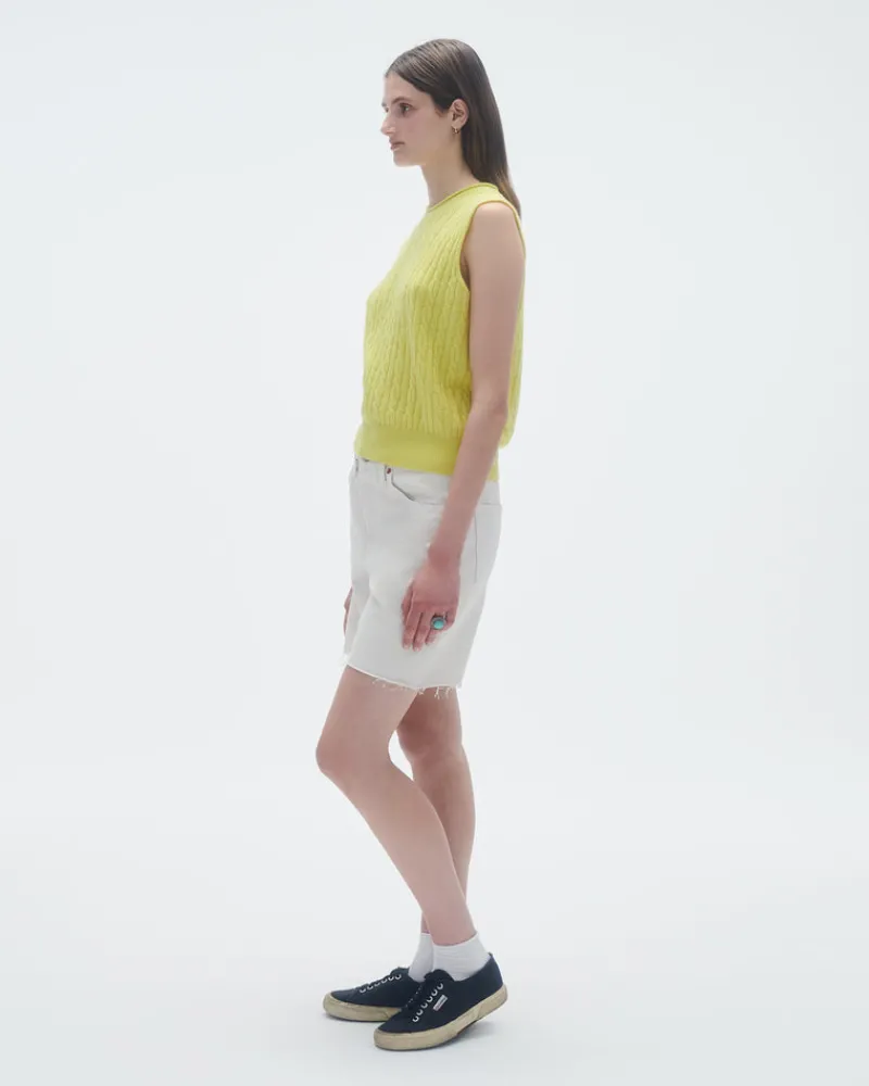 Women Guest In Residenc Tops & Sweaters>Cable Vest In Cashmere
