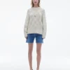 Women Guest In Residenc Tops & Sweaters>Checker Cozy Crew
