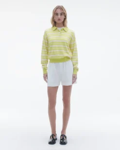 Women Guest In Residenc Tops & Sweaters>Collegiate Stripe Polo