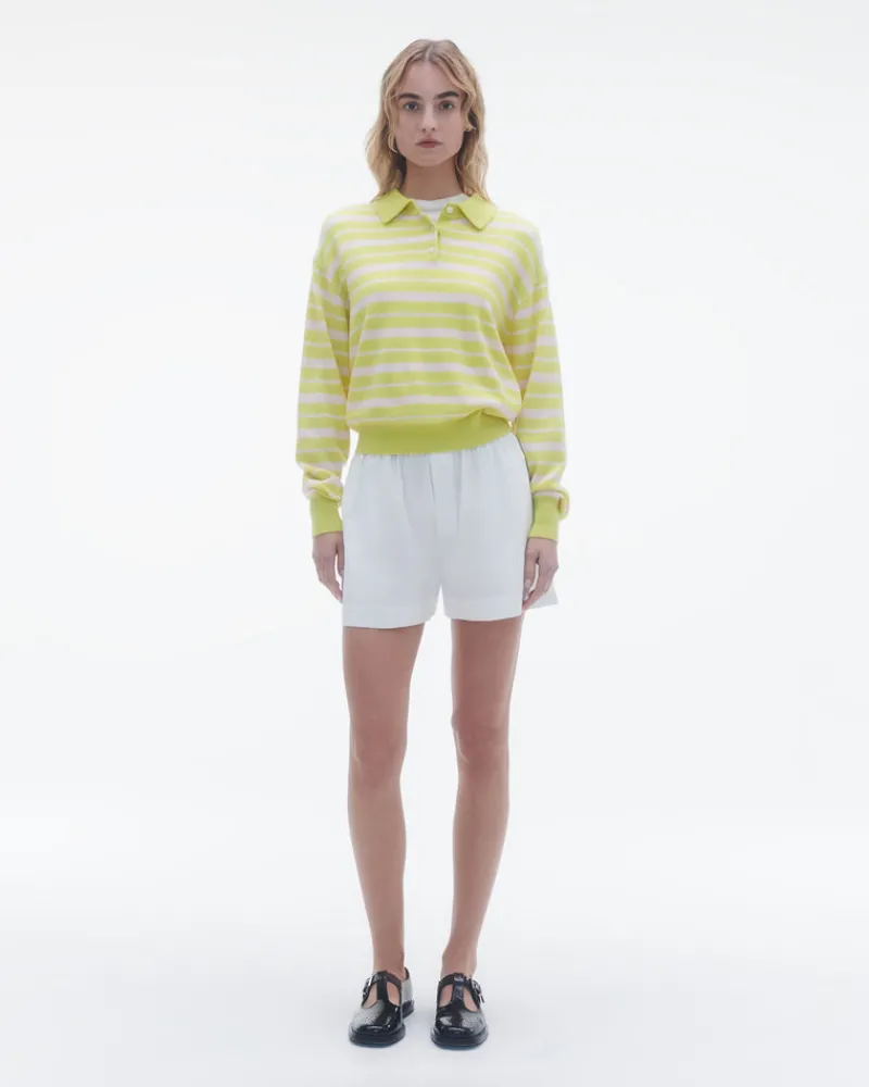 Women Guest In Residenc Tops & Sweaters>Collegiate Stripe Polo