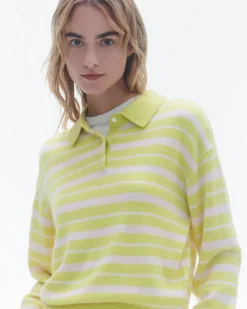 Women Guest In Residenc Tops & Sweaters>Collegiate Stripe Polo