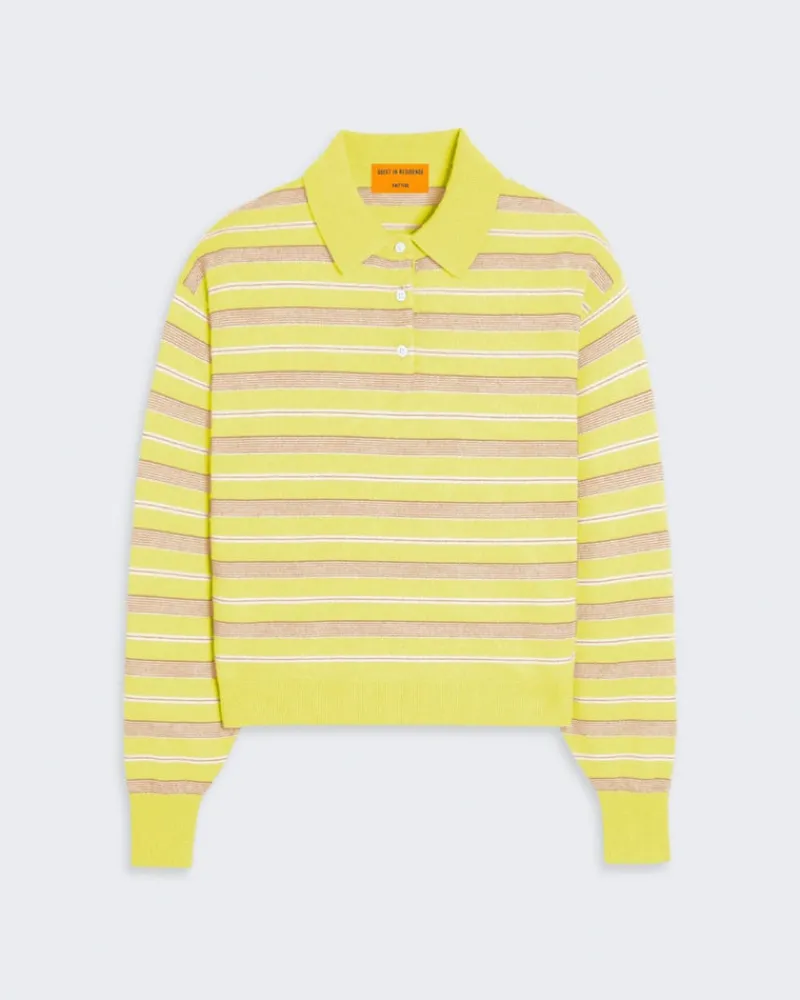 Women Guest In Residenc Tops & Sweaters>Collegiate Stripe Polo