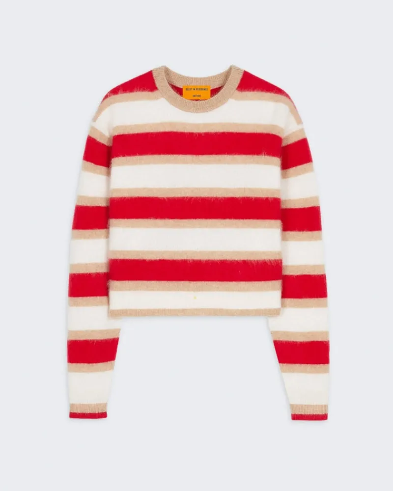 Women Guest In Residenc Tops & Sweaters>Grizzly Stripe Crew