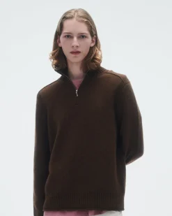 Guest In Residenc Tops & Sweaters>Half Zip Turtleneck