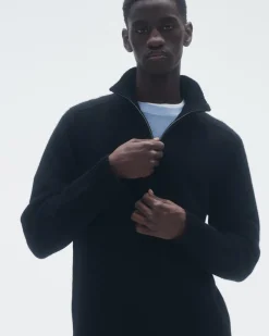 Guest In Residenc Tops & Sweaters>Half Zip Turtleneck