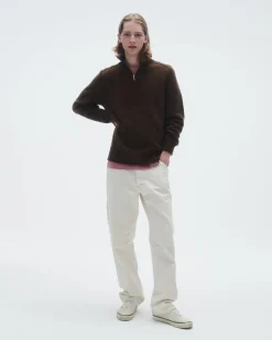 Guest In Residenc Tops & Sweaters>Half Zip Turtleneck