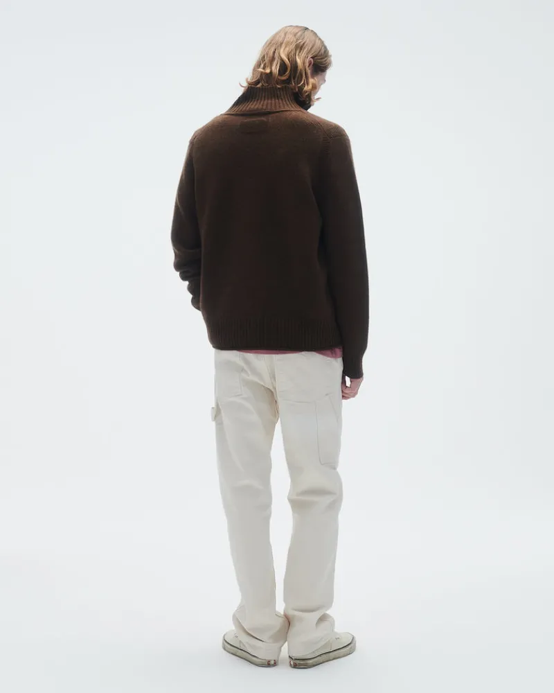 Guest In Residenc Tops & Sweaters>Half Zip Turtleneck