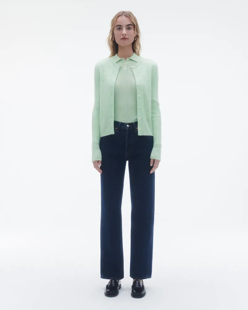 Women Guest In Residenc Cardigans & Jackets>Jane Pointelle Cardigan