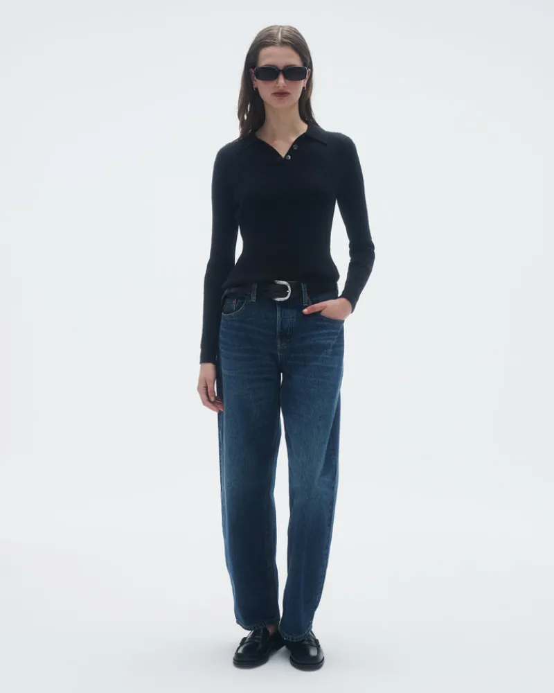 Women Guest In Residenc Tops & Sweaters | Core>Ls Shrunken Polo