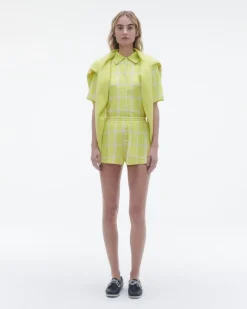 Women Guest In Residenc Bottoms>Picnic Plaid Short