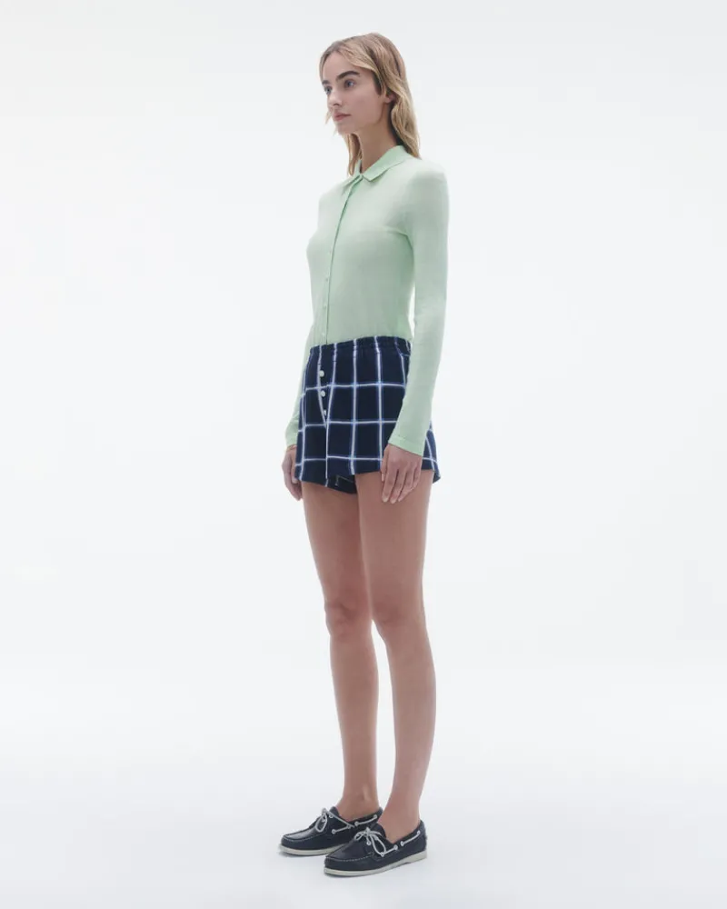 Women Guest In Residenc Bottoms>Picnic Plaid Short