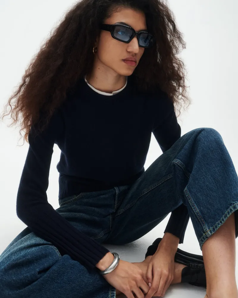 Women Guest In Residenc Tops & Sweaters | Core>Shrunken Crew