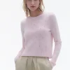 Women Guest In Residenc Tops & Sweaters>Shrunken Pointelle Crew