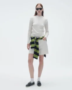 Women Guest In Residenc Tops & Sweaters>Shrunken Pointelle Crew