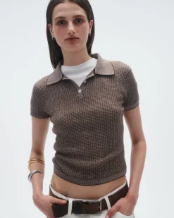 Women Guest In Residenc Tops & Sweaters>Shrunken Polo