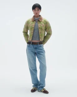 Women Guest In Residenc Cardigans & Jackets>Tartan Cropped Jacket