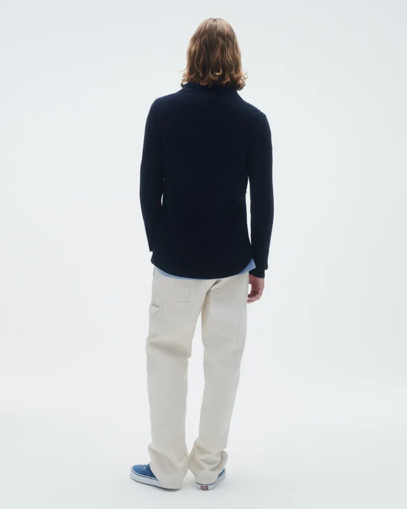 Guest In Residenc Tops & Sweaters>Theo Waffle Polo