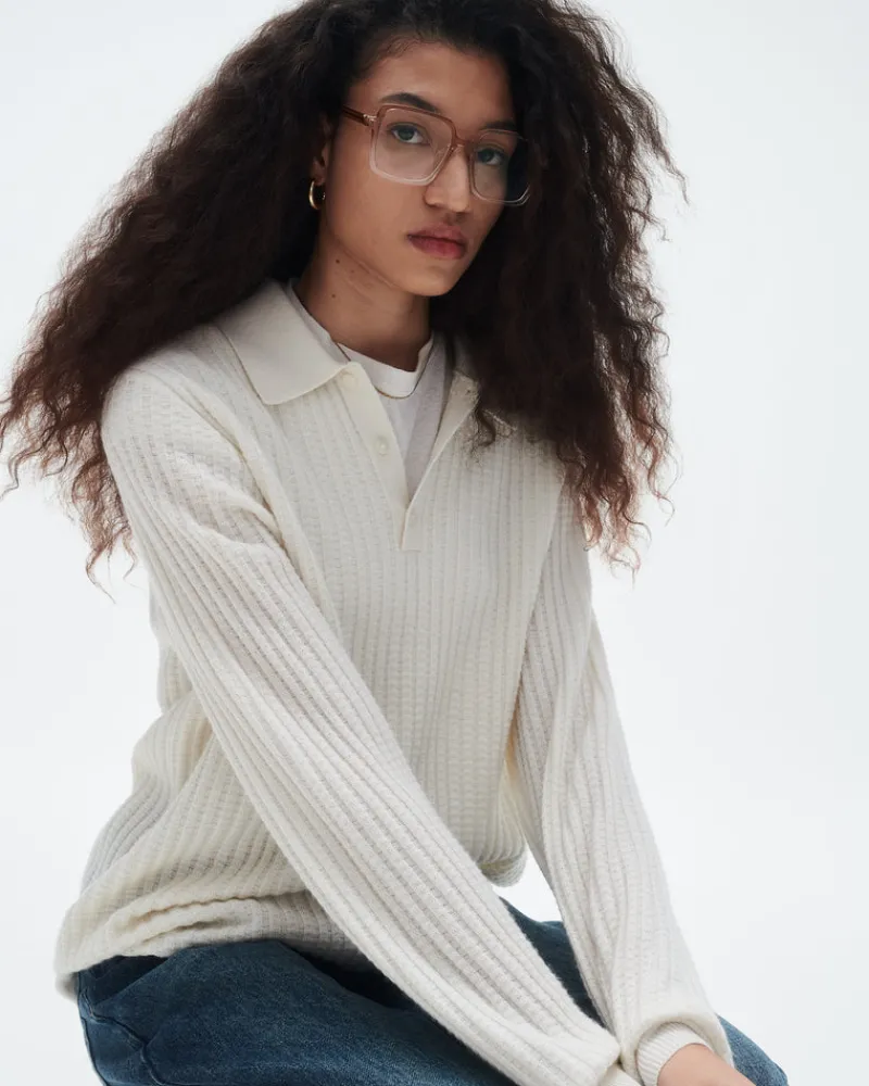 Women Guest In Residenc Tops & Sweaters | Tops & Sweaters>Theo Waffle Polo